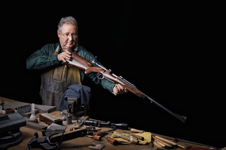 gunsmithing, american gunsmiths, ruger, griffin & howe, bass pro shops, paul chapman, michael v. loder, dave gregor, chris peters