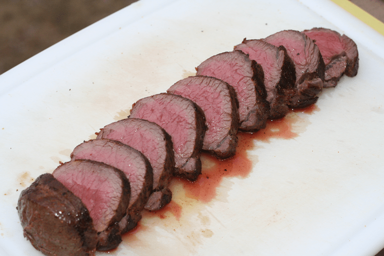venison tenderloin medallions