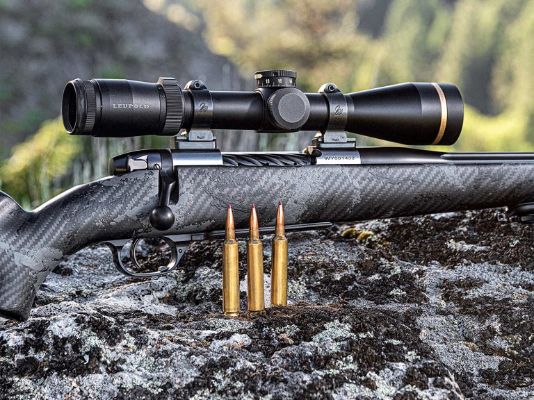 a weatherby rifle with rpm rounds