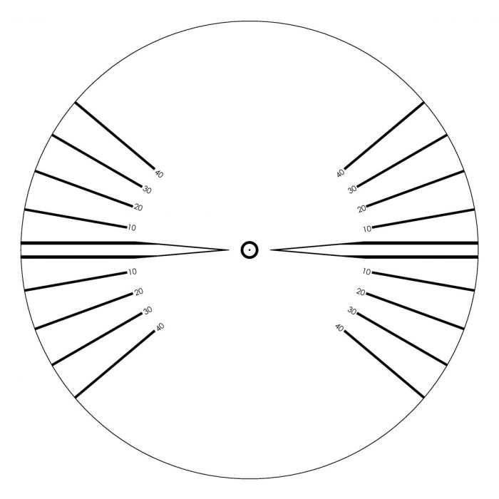 high power competition reticle