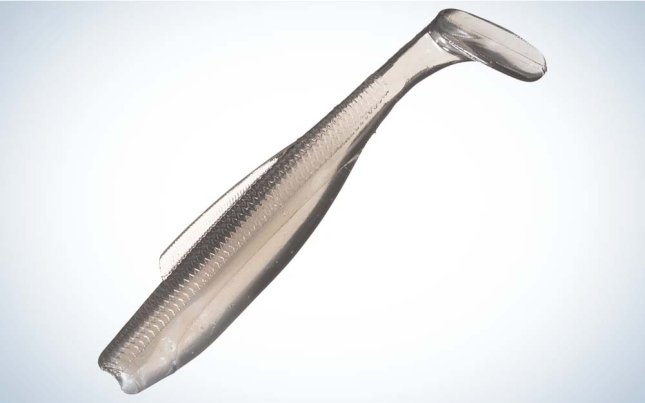 A silver fishing lure